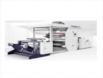 FOUR COLOR ELEXOGRAPHIC PRINTING MACHINE